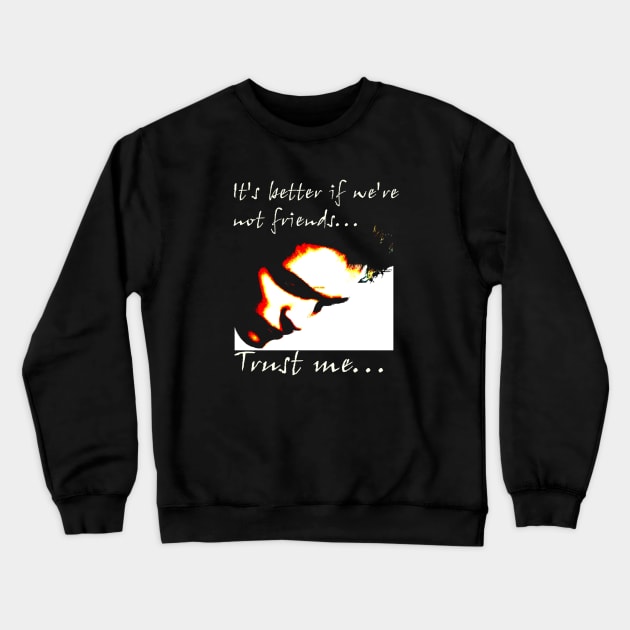 Twilight Quotes Crewneck Sweatshirt by Stephensb Dominikn